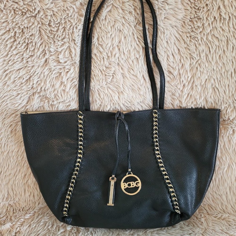 Beautiful Reversable BCBG Paris Tote Bag